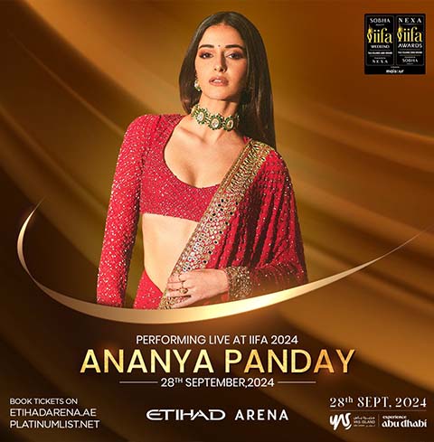 ANANYA PANDAY TO PERFORM AT NEXA IIFA AWARDS