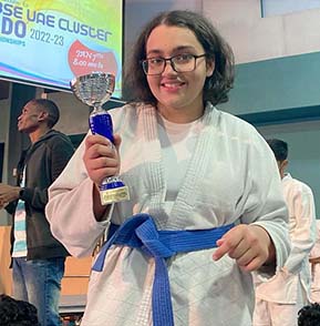 Rising Judo Star Anaya Siddiqui Shines in Dubai
