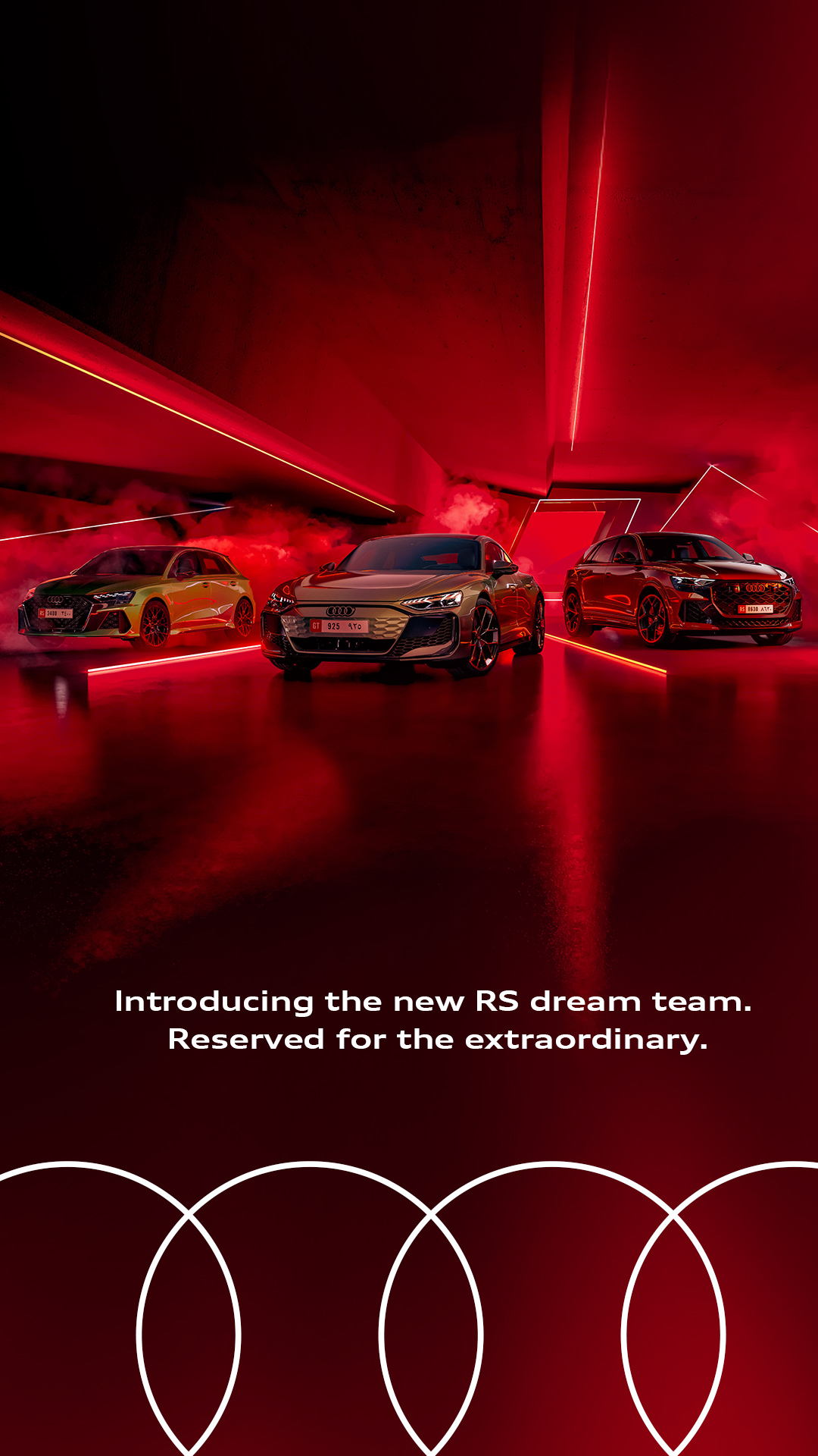Pre-Orders Open for the New RSQ8, RS3, and RS e-tron GT PI at Audi Abu Dhabi During Audi Sports Week