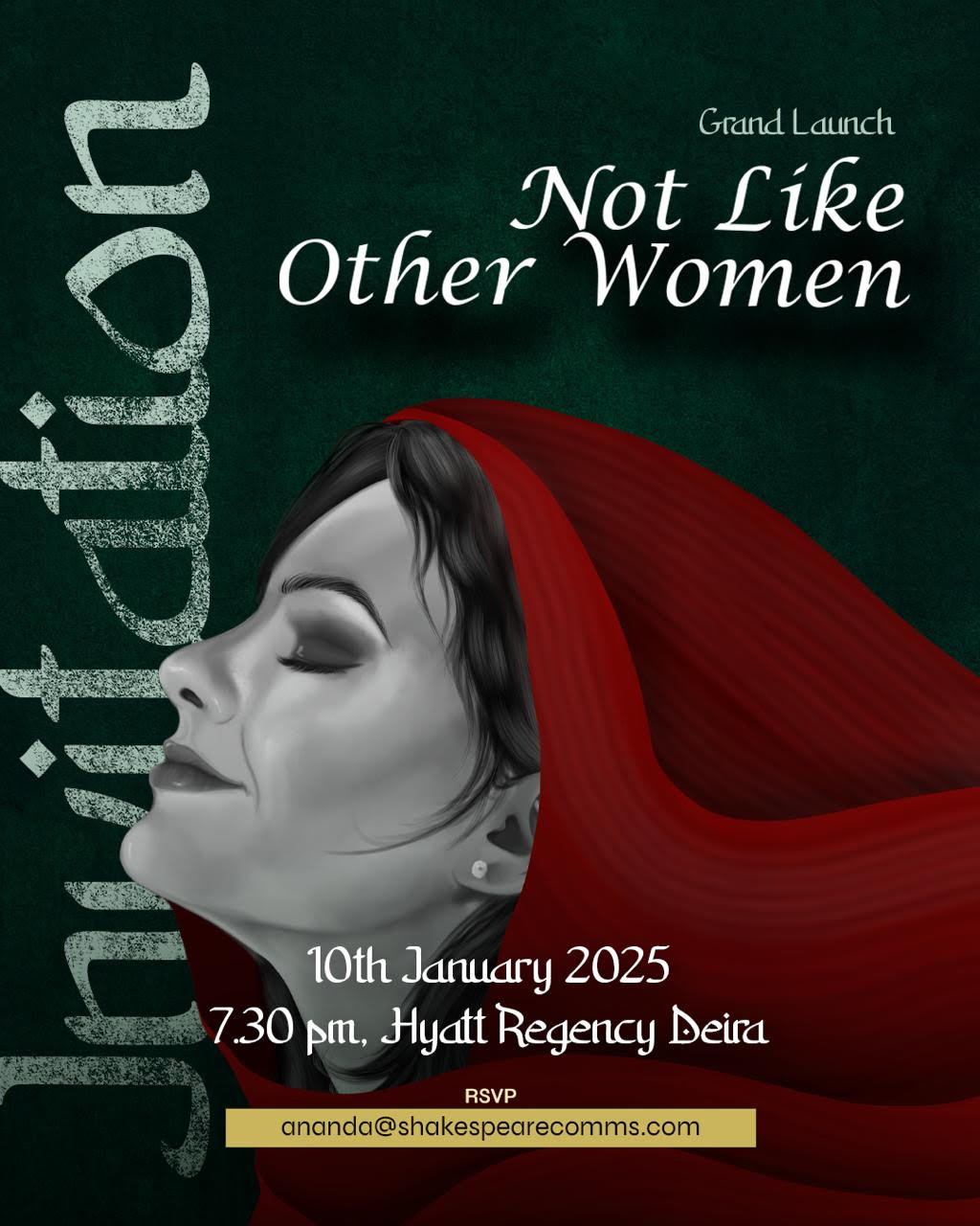 Grand launch of  Samya Al Harbi  new book, “Not Like Other Women”